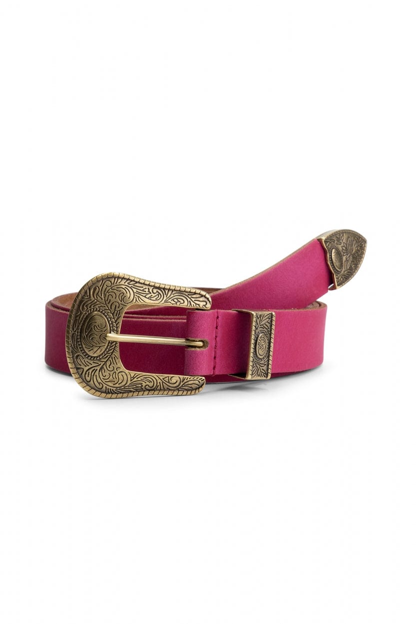 POM Amsterdam Belts BELT - Billie Leather Fuchsia