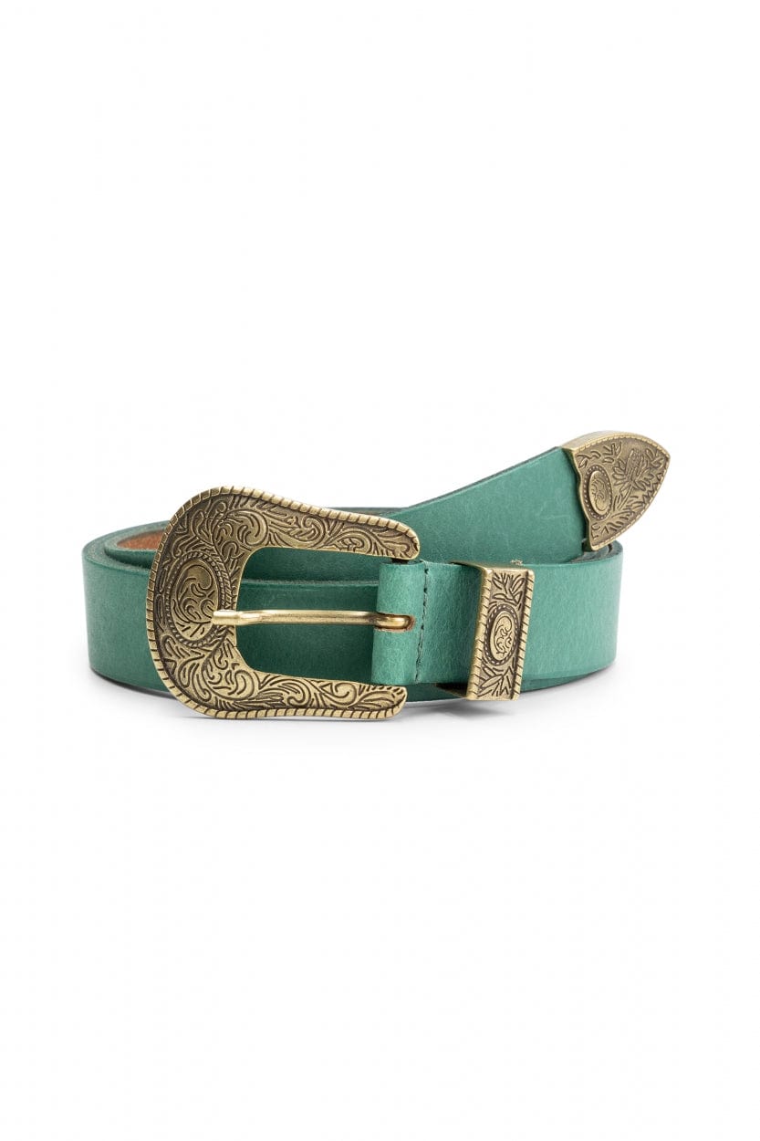 POM Amsterdam Belts BELT - Billie Leather Green
