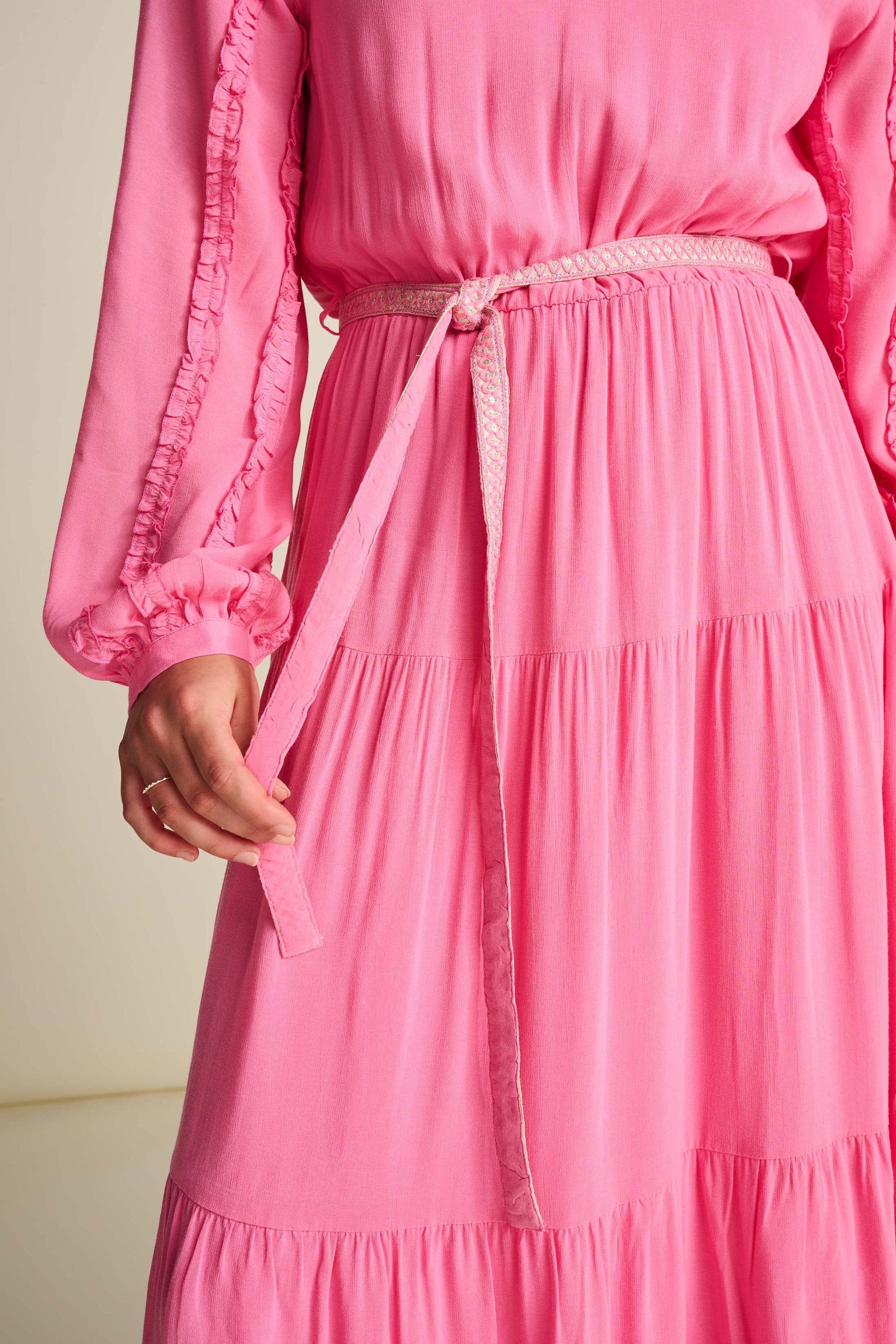 POM Amsterdam Dresses DRESS - Georgie Blooming Pink