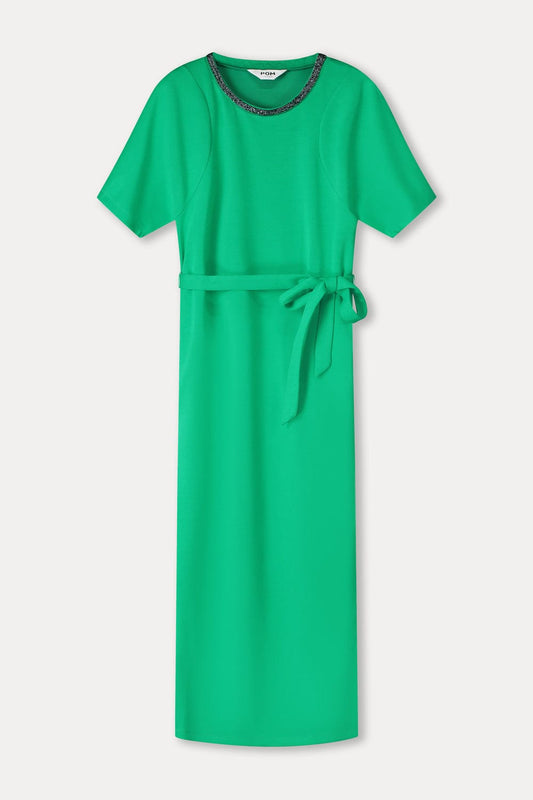 POM Amsterdam Dresses DRESS - Macy Palm Green