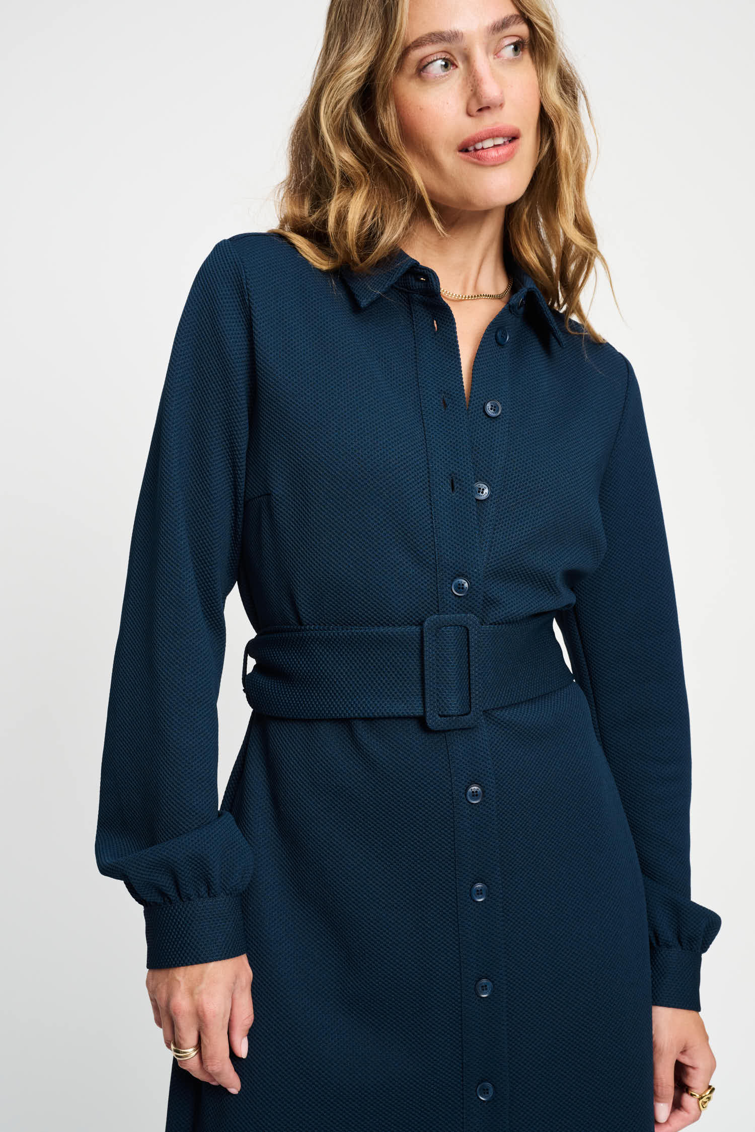 POM Amsterdam Dresses DRESS - Nightfall Blue