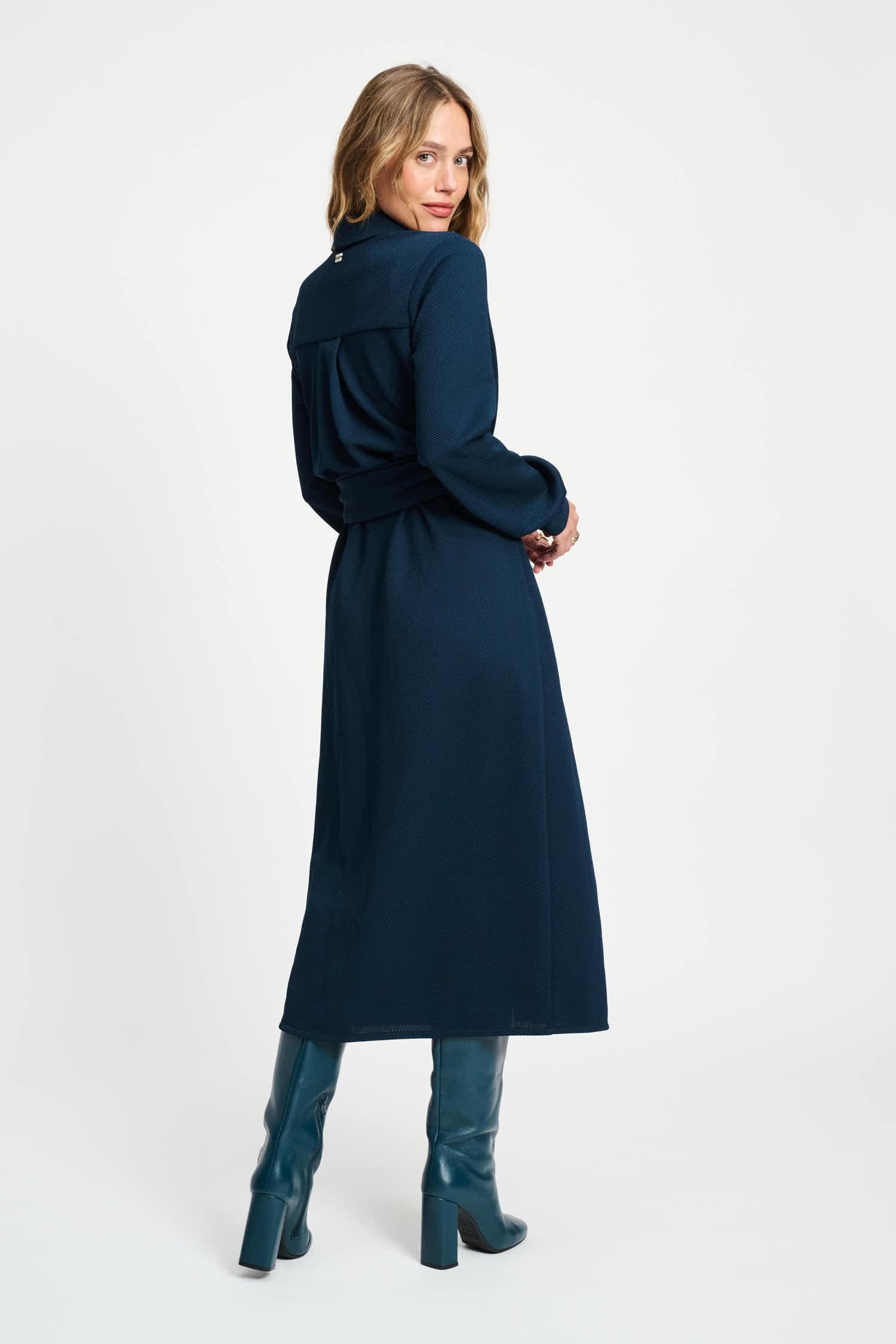 POM Amsterdam Dresses DRESS - Nightfall Blue