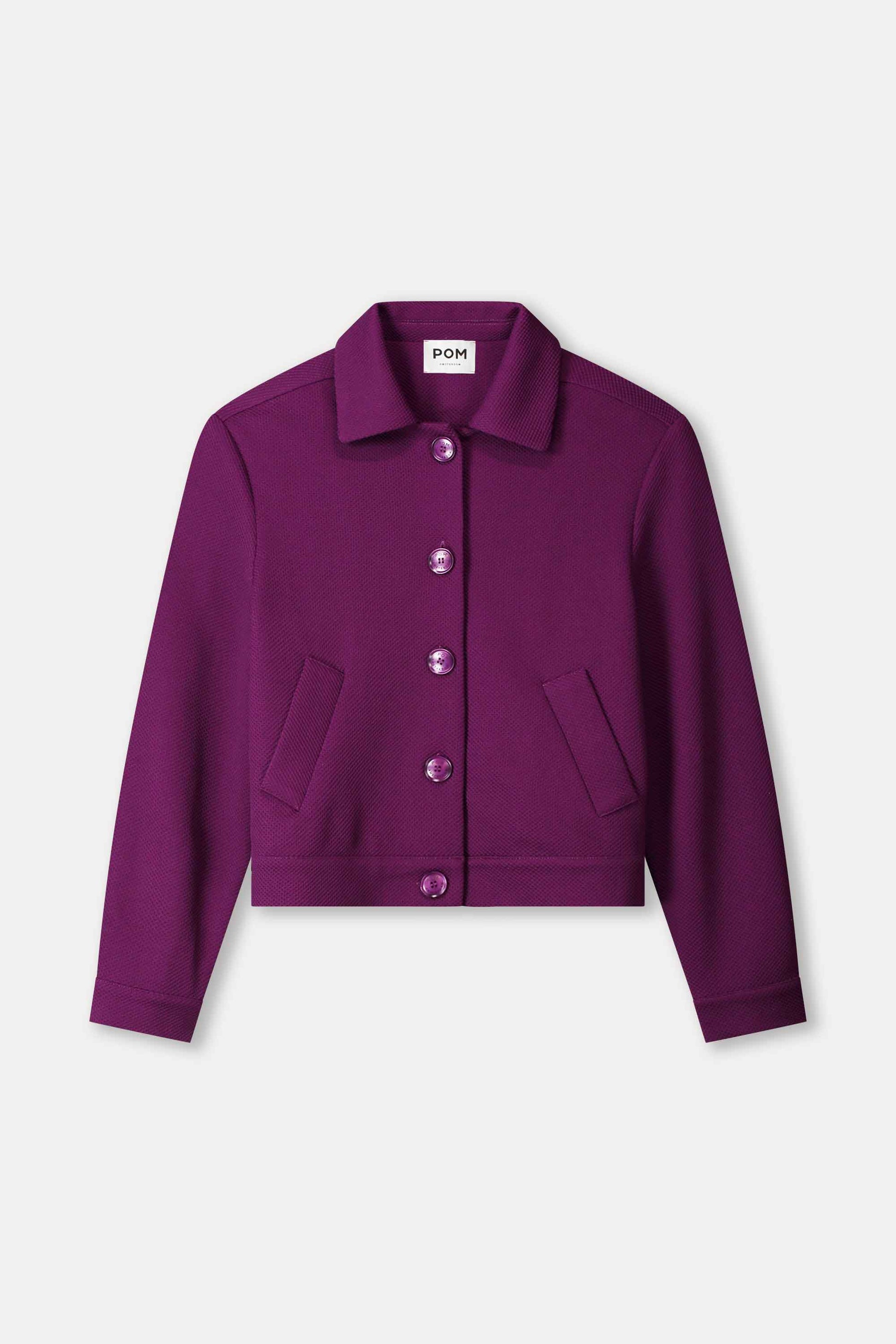 POM Amsterdam Jackets JACKET - Iris Plum