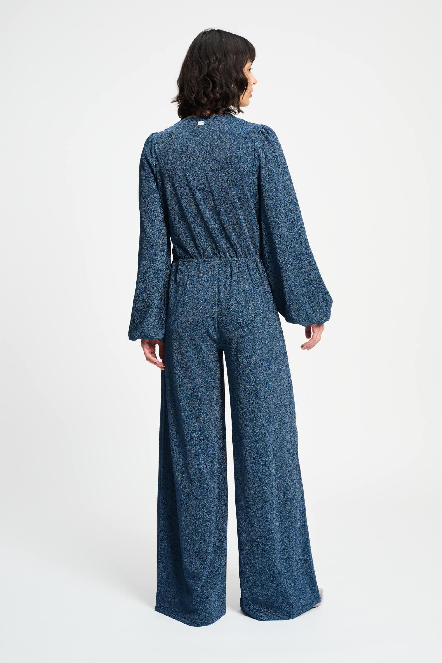 POM Amsterdam Jumpsuits JUMPSUIT - Glitter Dawn Blue