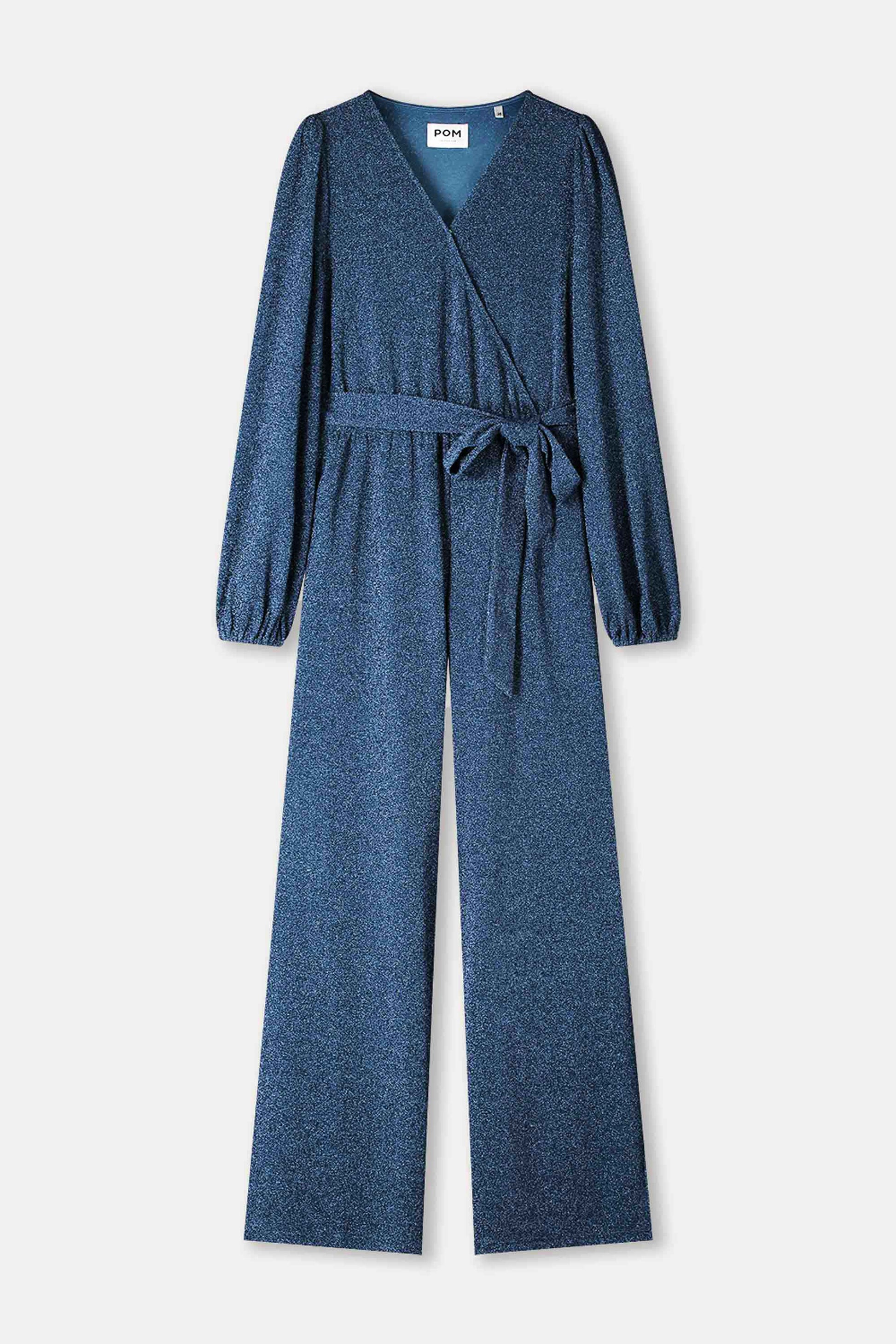 POM Amsterdam Jumpsuits JUMPSUIT - Glitter Dawn Blue