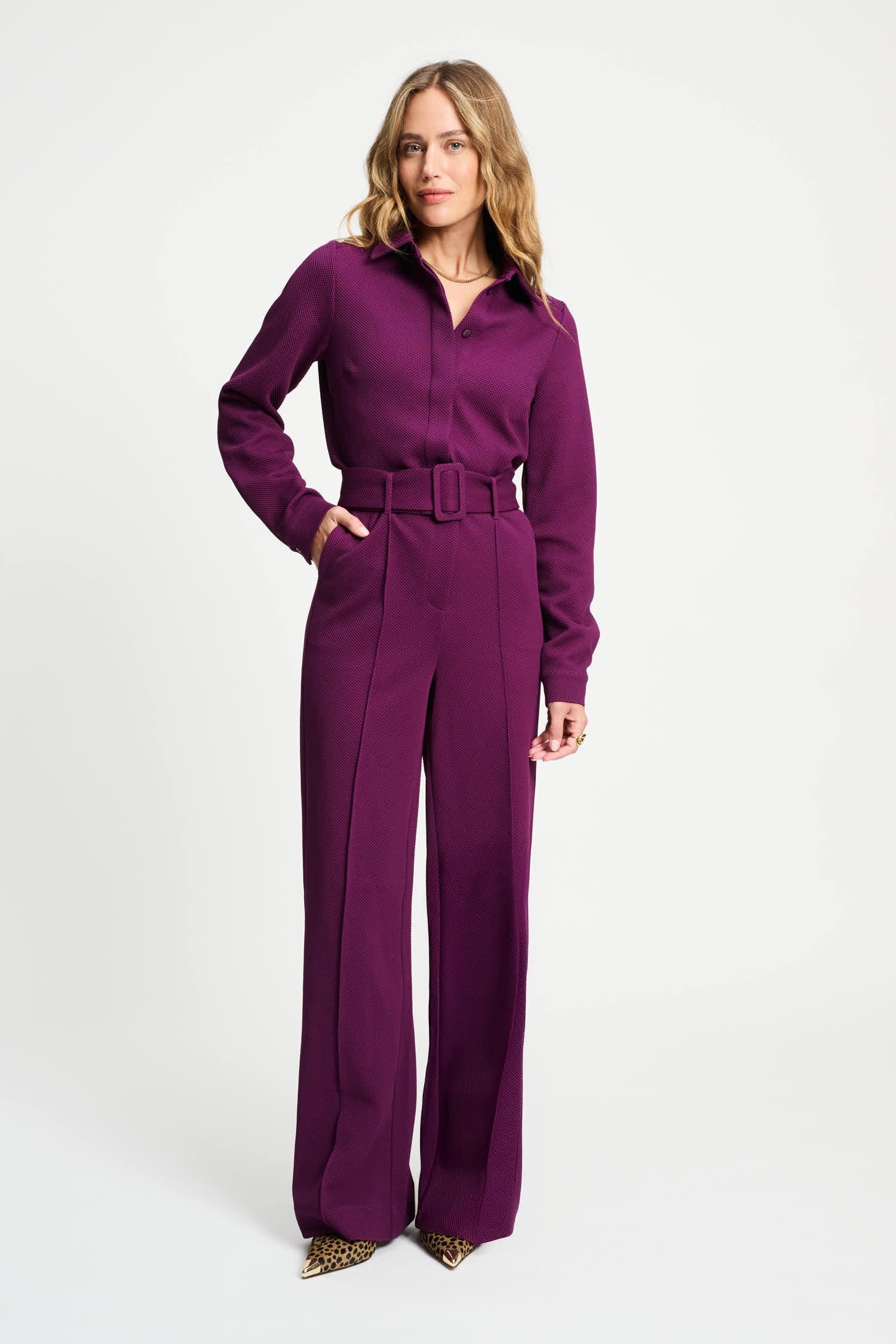 JUMPSUIT Plum