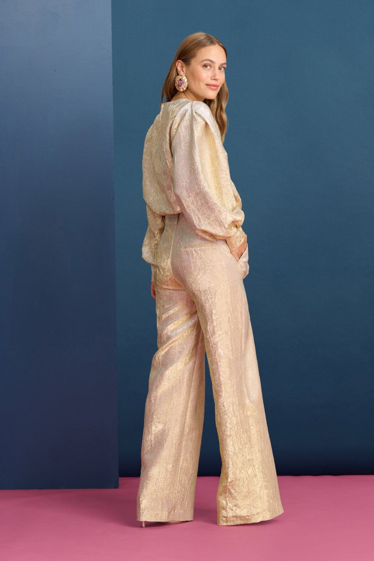 POM Amsterdam Pants PANTS - Stardust Gold