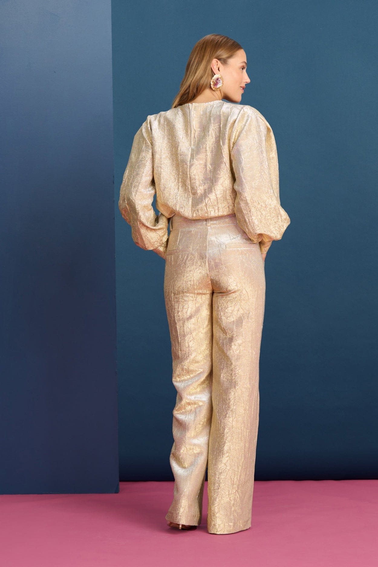 POM Amsterdam Pants PANTS - Stardust Gold