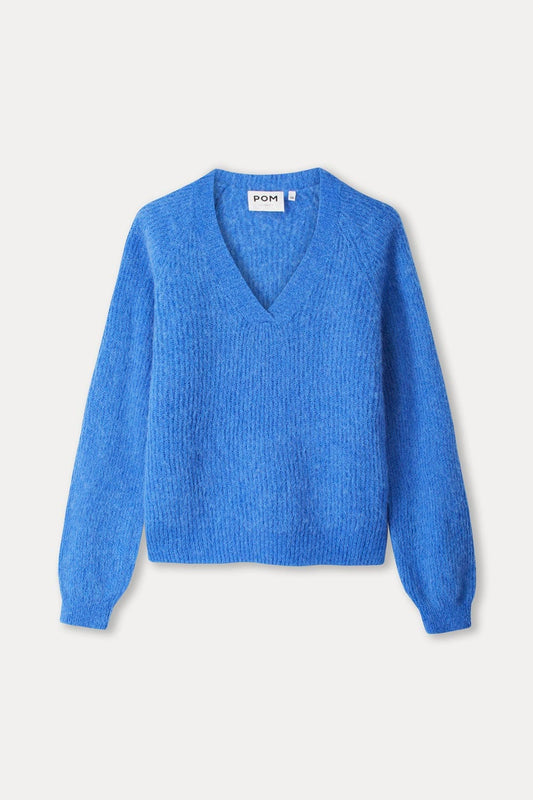 POM Amsterdam Pullovers PULLOVER - Marley Sapphire Blue