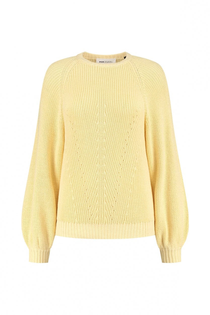 POM Amsterdam Pullovers PULLOVER - Sundaze Yellow