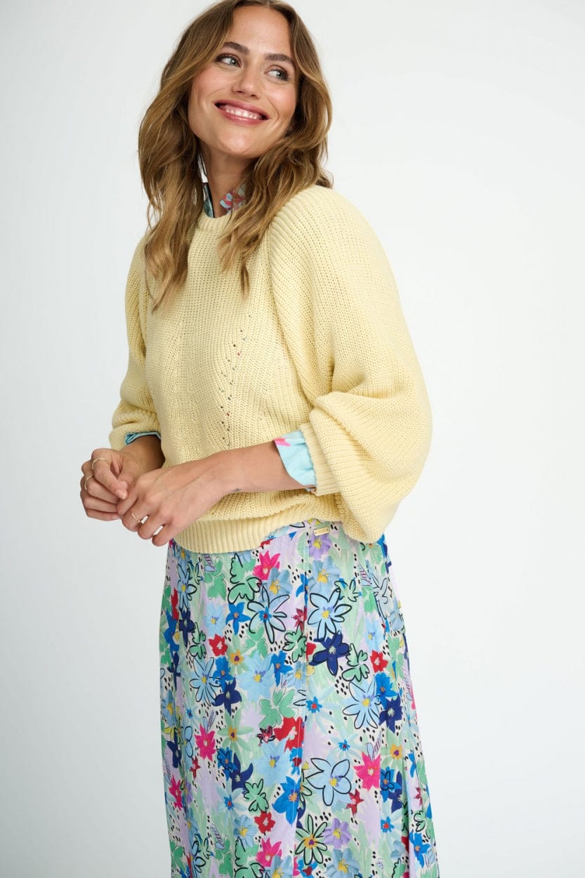 POM Amsterdam Pullovers PULLOVER - Sundaze Yellow
