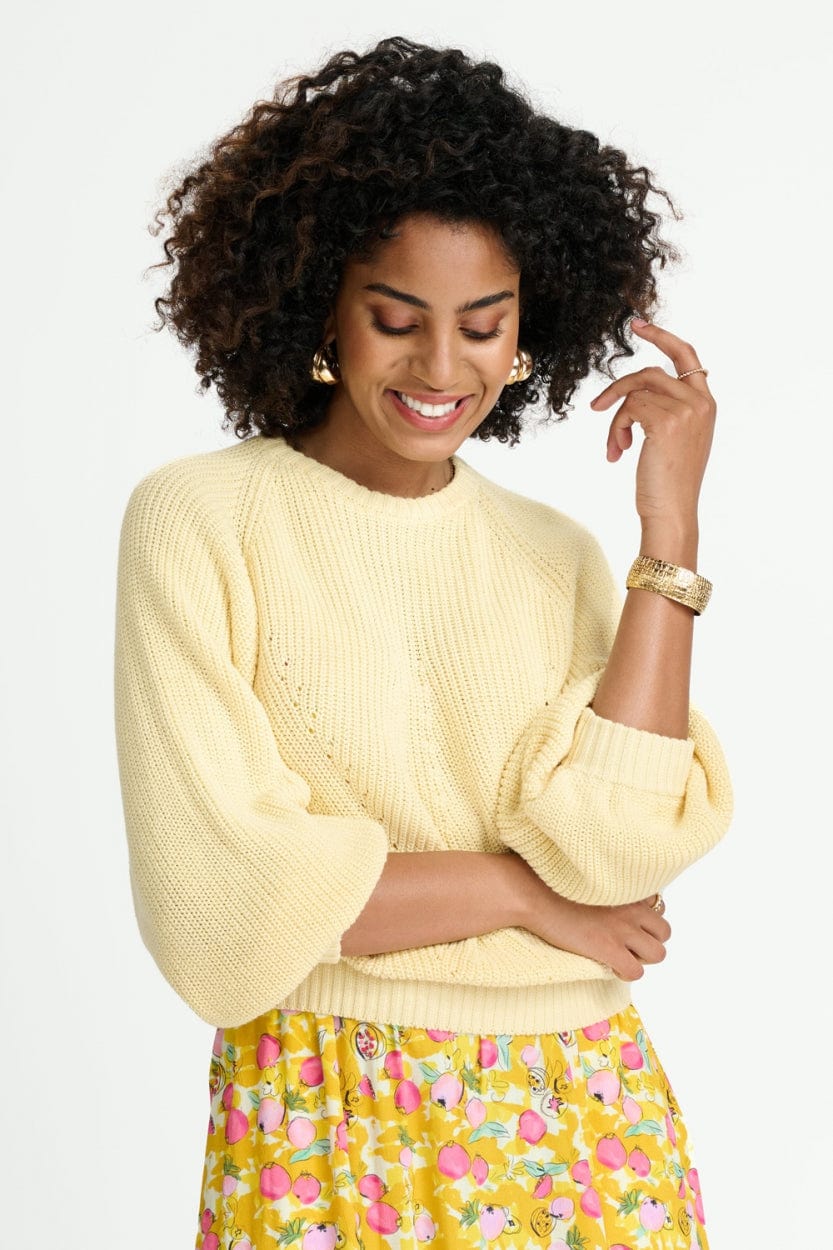 POM Amsterdam Pullovers PULLOVER - Sundaze Yellow