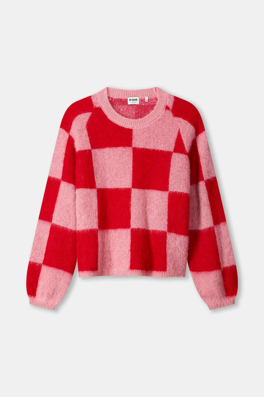 POM Amsterdam Pullovers SWEATER - Checks