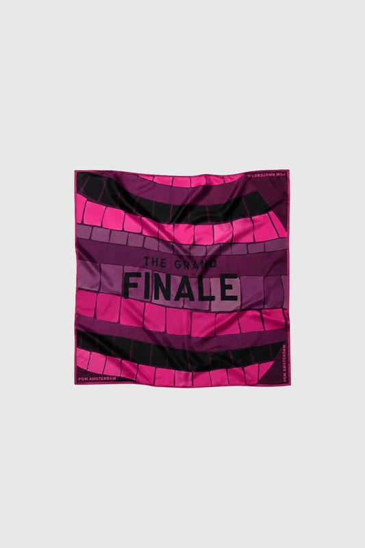 POM Amsterdam Scarves Pink / OS SHAWL - Maud The Grand Finale