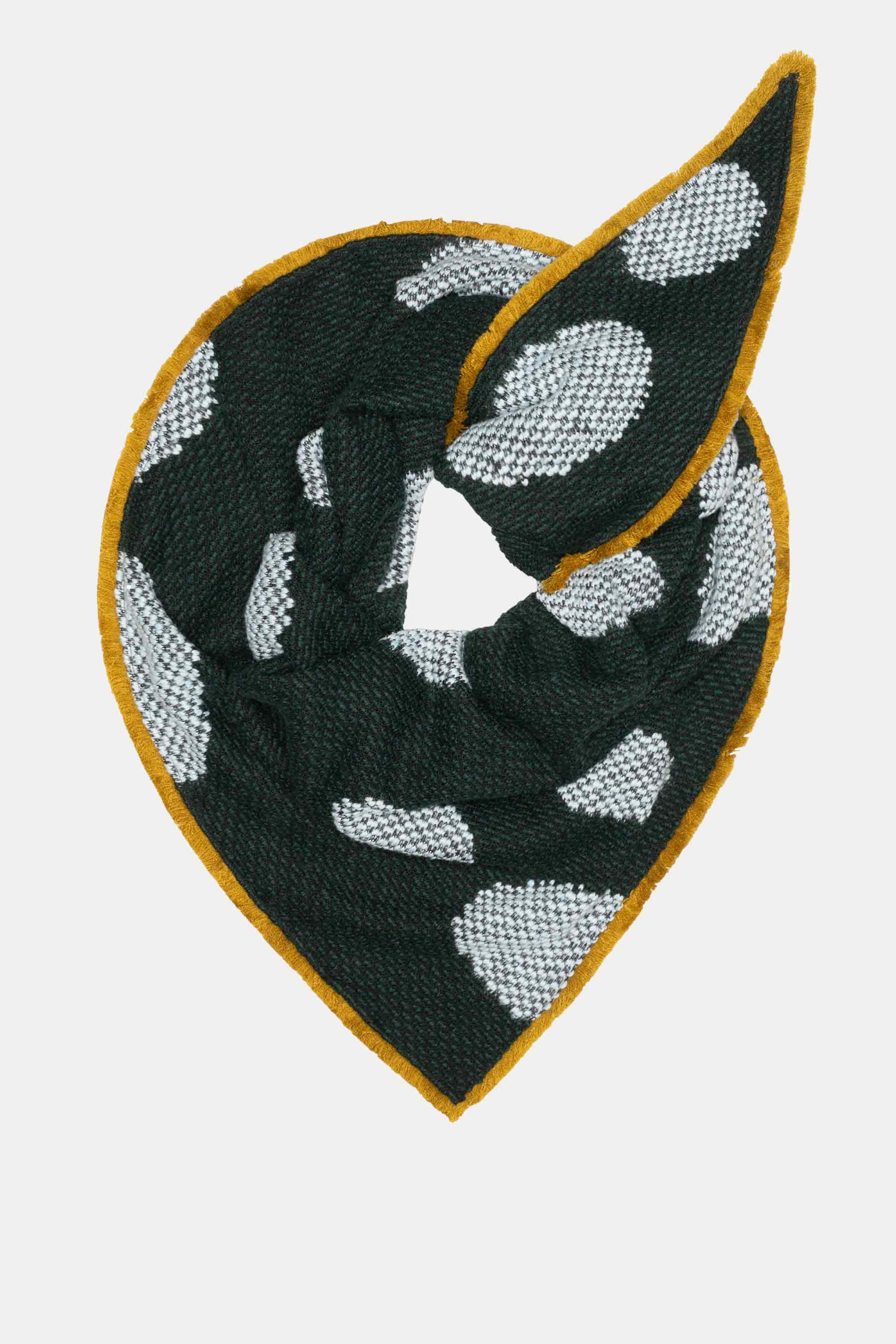 POM Amsterdam Shawls Green / OS SHAWL - Dots Green