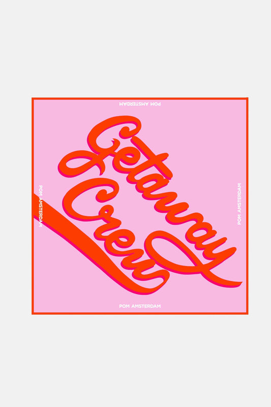 POM Amsterdam Shawls Pink / OS SHAWL - Getaway Crew Pink