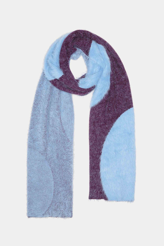 POM Amsterdam Shawls Purple / OS SHAWL - Dots Plum