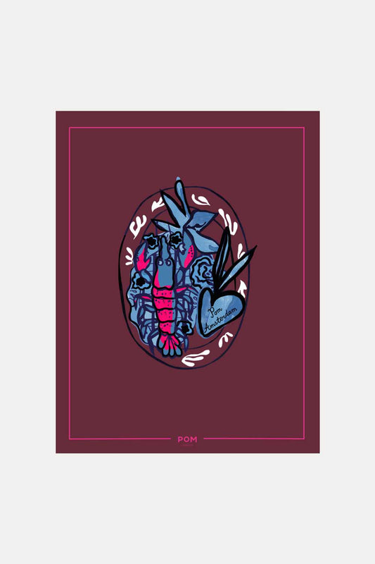 POM Amsterdam Shawls Purple / OS SHAWL - Le Diner