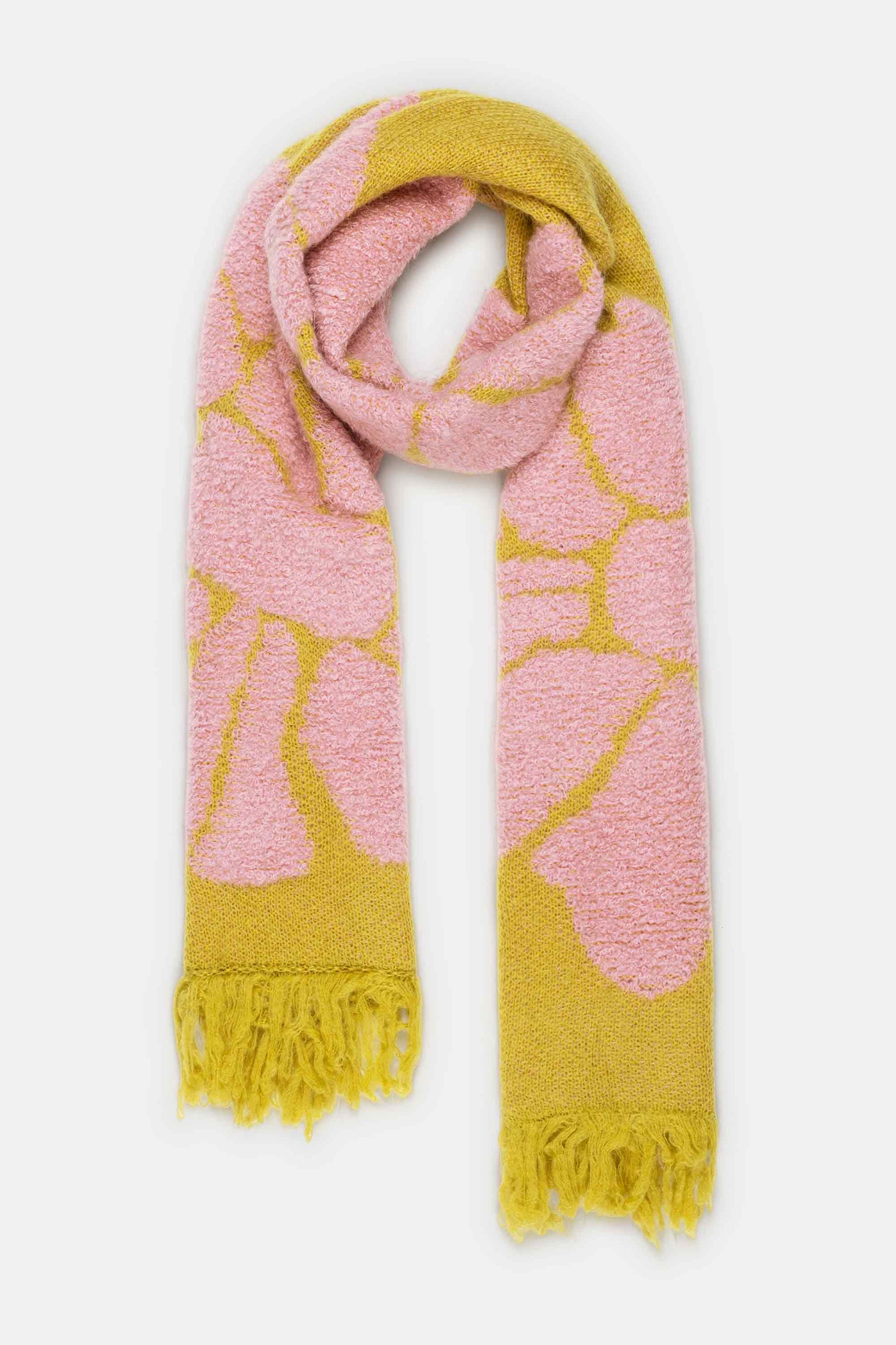 POM Amsterdam Shawls Yellow / OS SHAWL - Garden Flowers