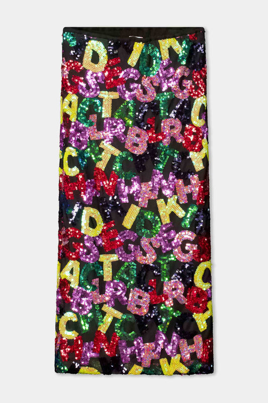 POM Amsterdam Skirts SKIRT - Splashing Letters