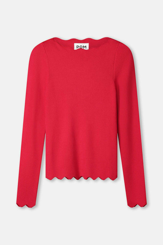 POM Amsterdam Tops TOP - Bodhi Chili Red