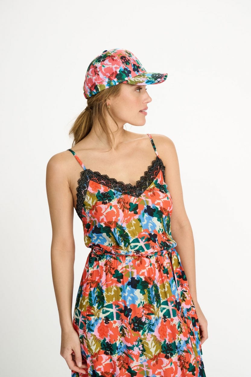 POM Amsterdam Hats Multi colour / OS CAP - Flower Palette