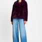 COAT - Cleo Dark Plum