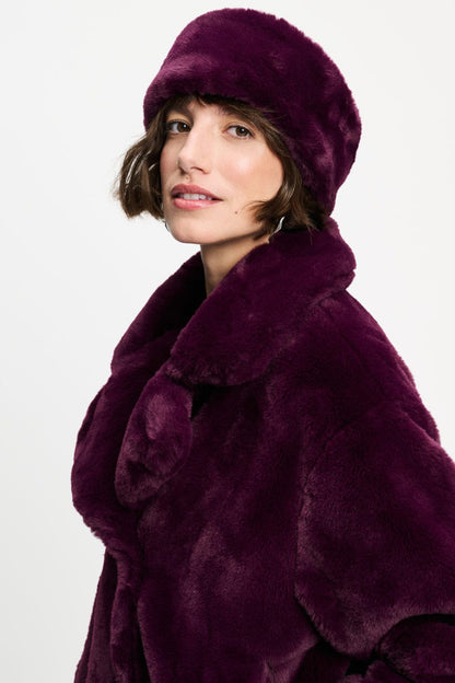 HEADBAND - Caitlyn Dark Plum