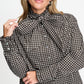 Burgundy blouse met klassieke kraag+Q41  | Ivy Burgundy Red | POM Amsterdam