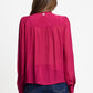 BLOUSE - Valerie Burgundy Red