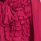 BLOUSE - Valerie Burgundy Red