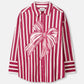 BLOUSE - Beau Ribbon Red