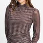 DRESS - Amber Check Brown
