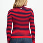 PULLOVER - Riley Striped Rouge Blue