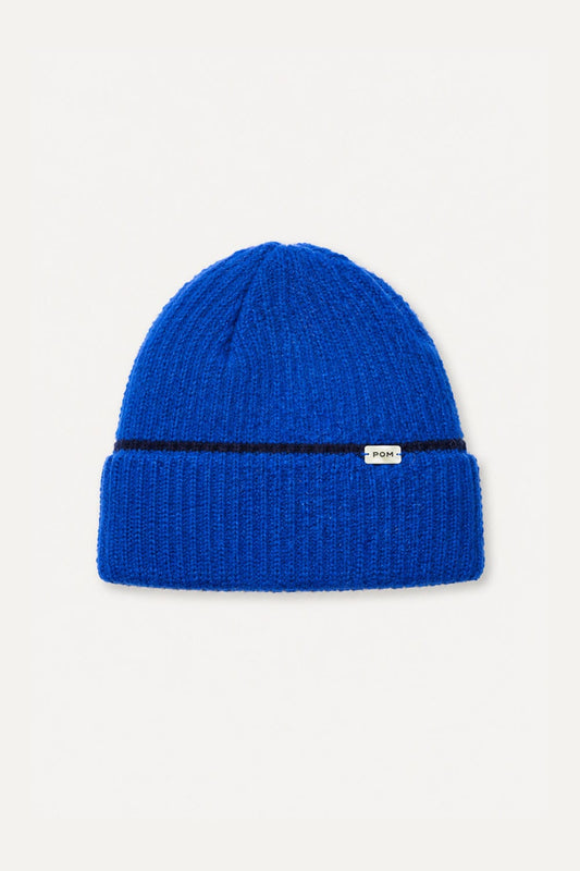 POM Amsterdam Accessoires Blue / OS BEANIE - Hanna Eternal Blue