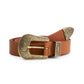 POM Amsterdam Belts BELT - Billie Leather Chestnut