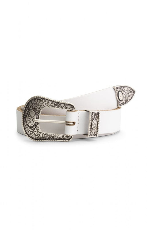 POM Amsterdam Belts BELT - Billie Leather White