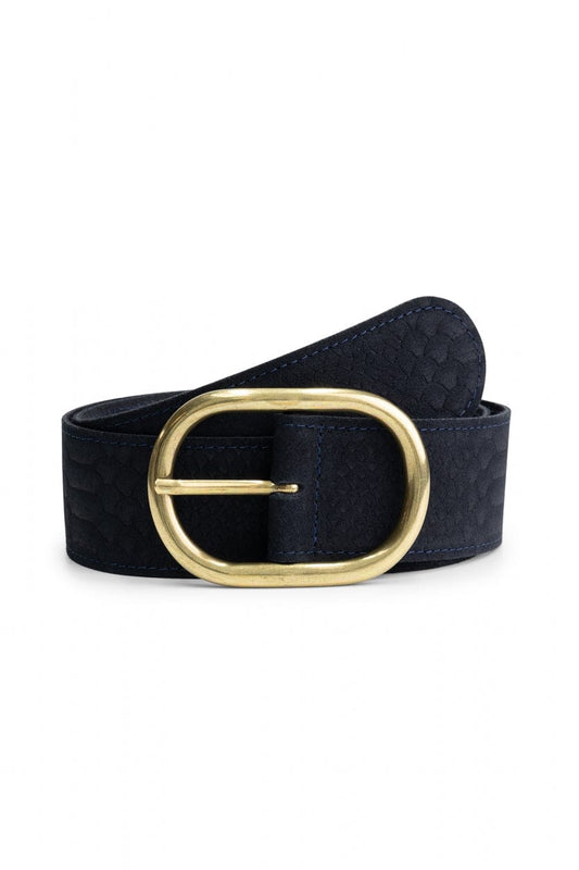 POM Amsterdam Belts BELT - Olivia Suede Navy