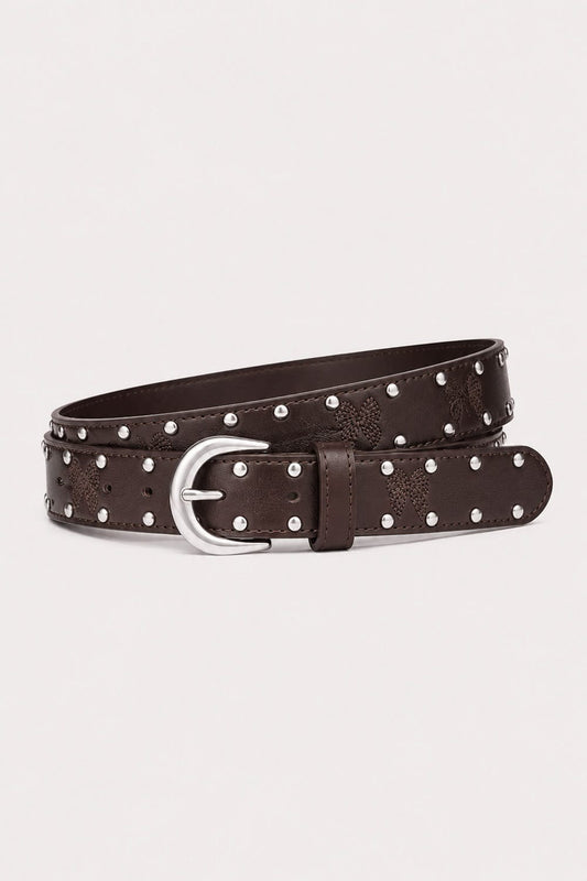 POM Amsterdam Belts BELT- Rani Chocolate Brown