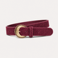POM Amsterdam Belts BELT - Raya Dark Plum