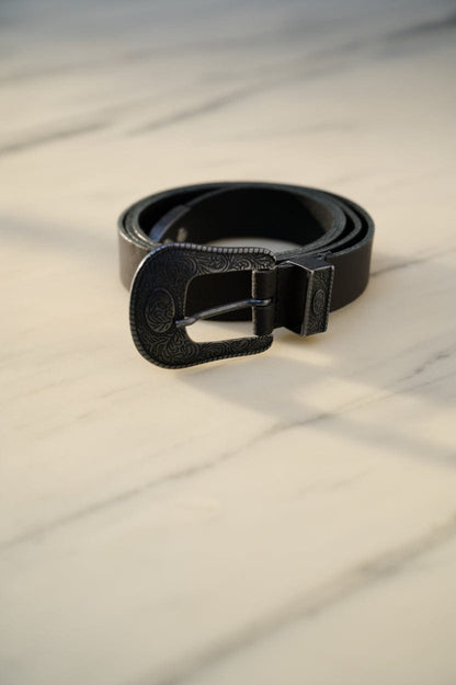 POM Amsterdam Belts Black / 75 BELT - Billie Leather Black