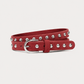 POM Amsterdam Belts Red / OS BELT - Ruth Burgundy Red