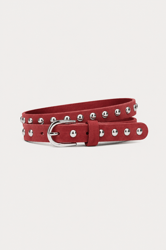 POM Amsterdam Belts Red / OS BELT - Ruth Burgundy Red