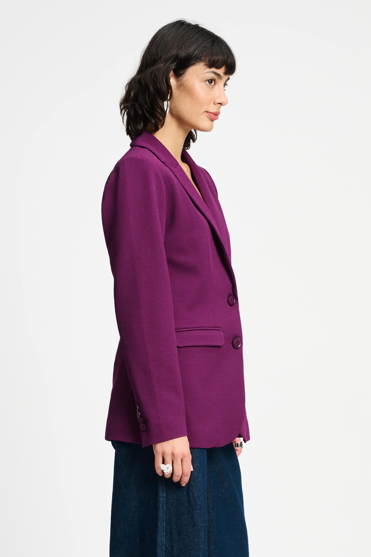 POM Amsterdam Blazers BLAZER - Chloé Plum