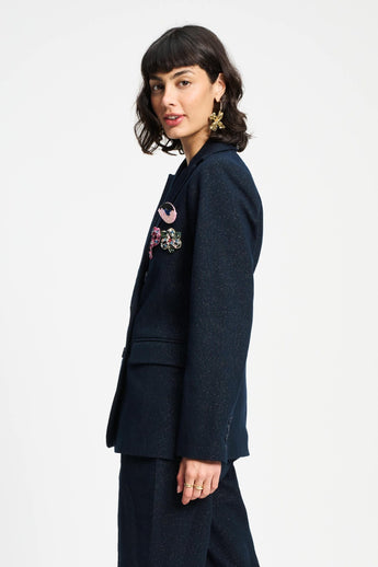 POM Amsterdam Blazers BLAZER - Dark Shimmer