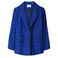 POM Amsterdam Blazers BLAZER - Laurie Check Blue