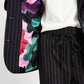 POM Amsterdam Blazers BLAZER - Noir Striped