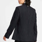 POM Amsterdam Blazers BLAZER - Noir Striped
