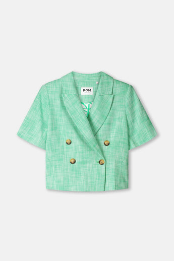 POM Amsterdam Blazers BLAZER - Palm Green