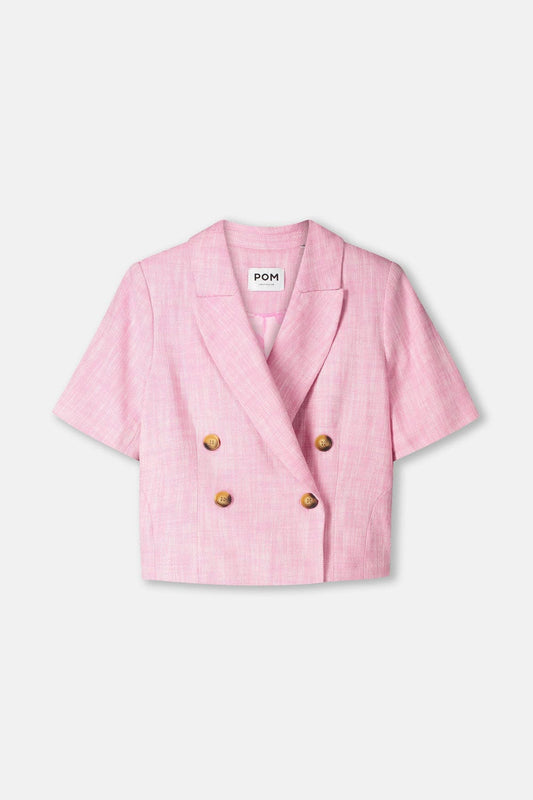POM Amsterdam Blazers BLAZER - Shell Pink